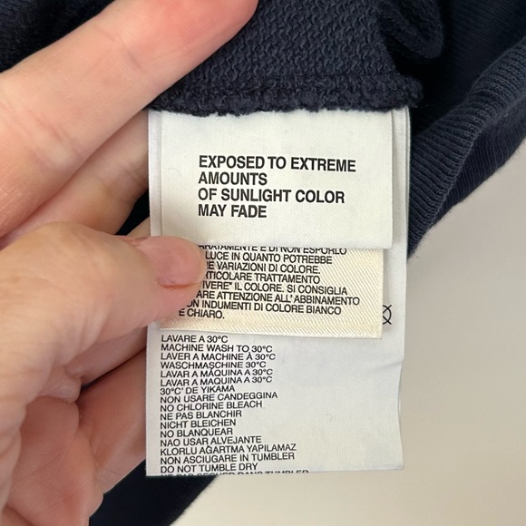 Diesel Tank Navy Distressed 2010's Cotton - Size L - Picture 10 of 13